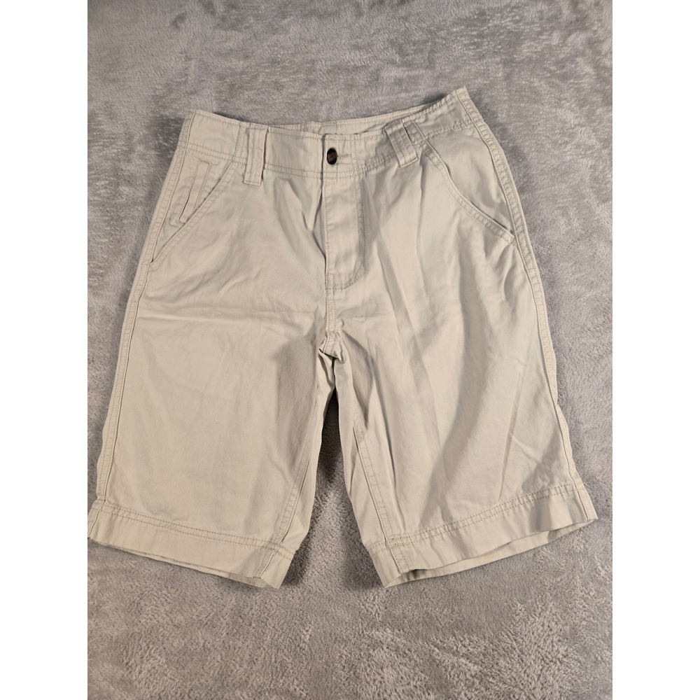 Mossimo Supply Co Mens Stone Beige Cotton Twill Chino Shorts Size 28 RN17730
